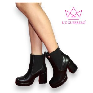 Botin para Mujer Negro Liz Guerrero L8515