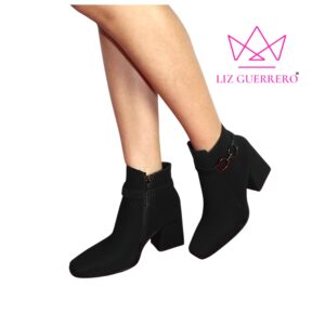Botin para Mujer Negro Liz Guerrero L4027