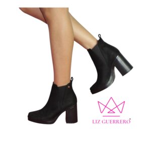 Botin para mujer Negro Liz Guerrero L2001